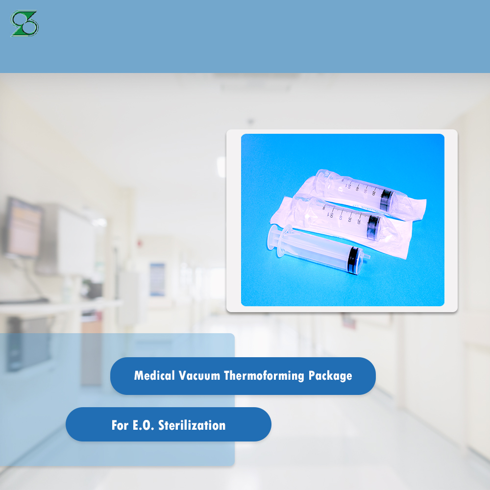 NY/PE thermoforming film for E.O. Sterilization